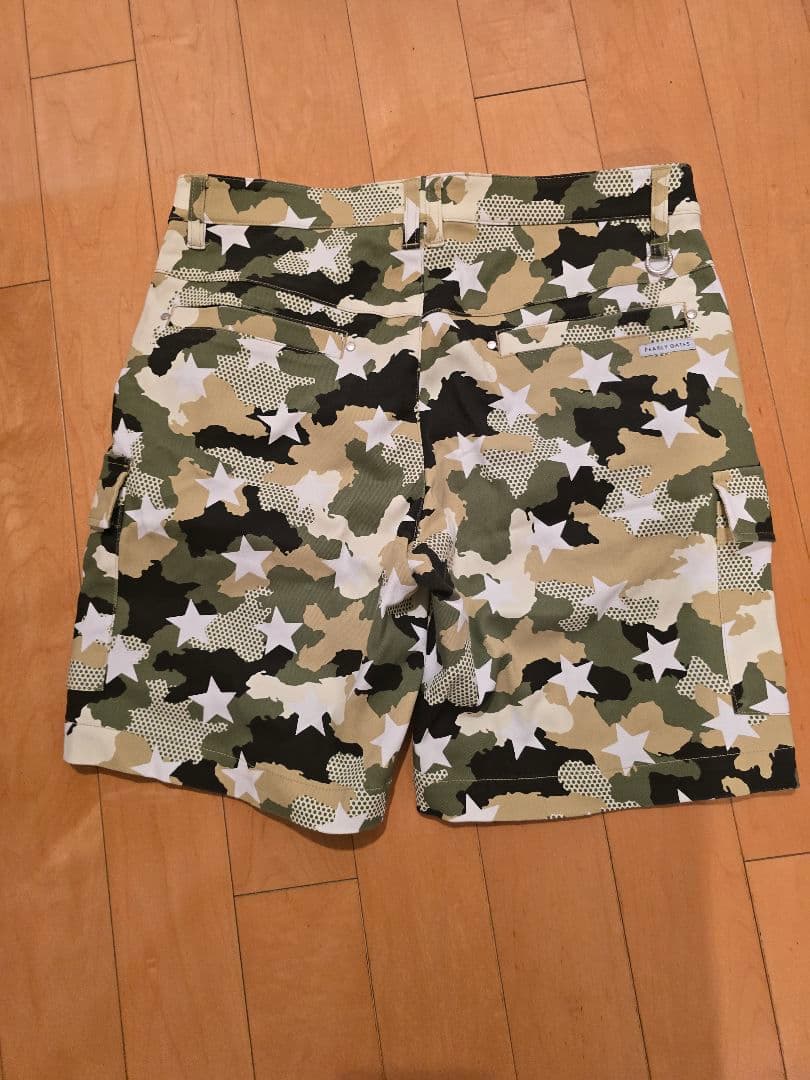 パーリーゲイツ　迷彩柄　ハーフパンツ