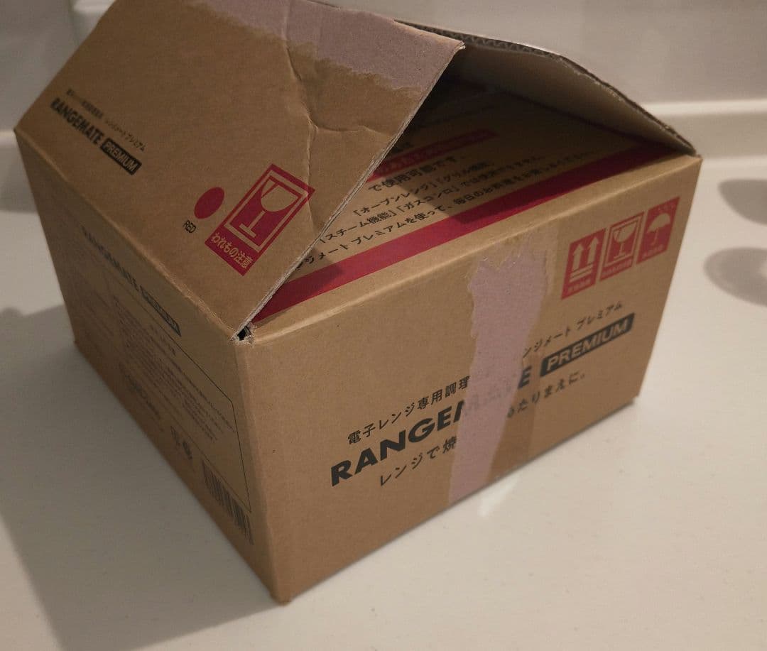 RANGEMATE PREMIUM 電子レンジ調理器具 赤