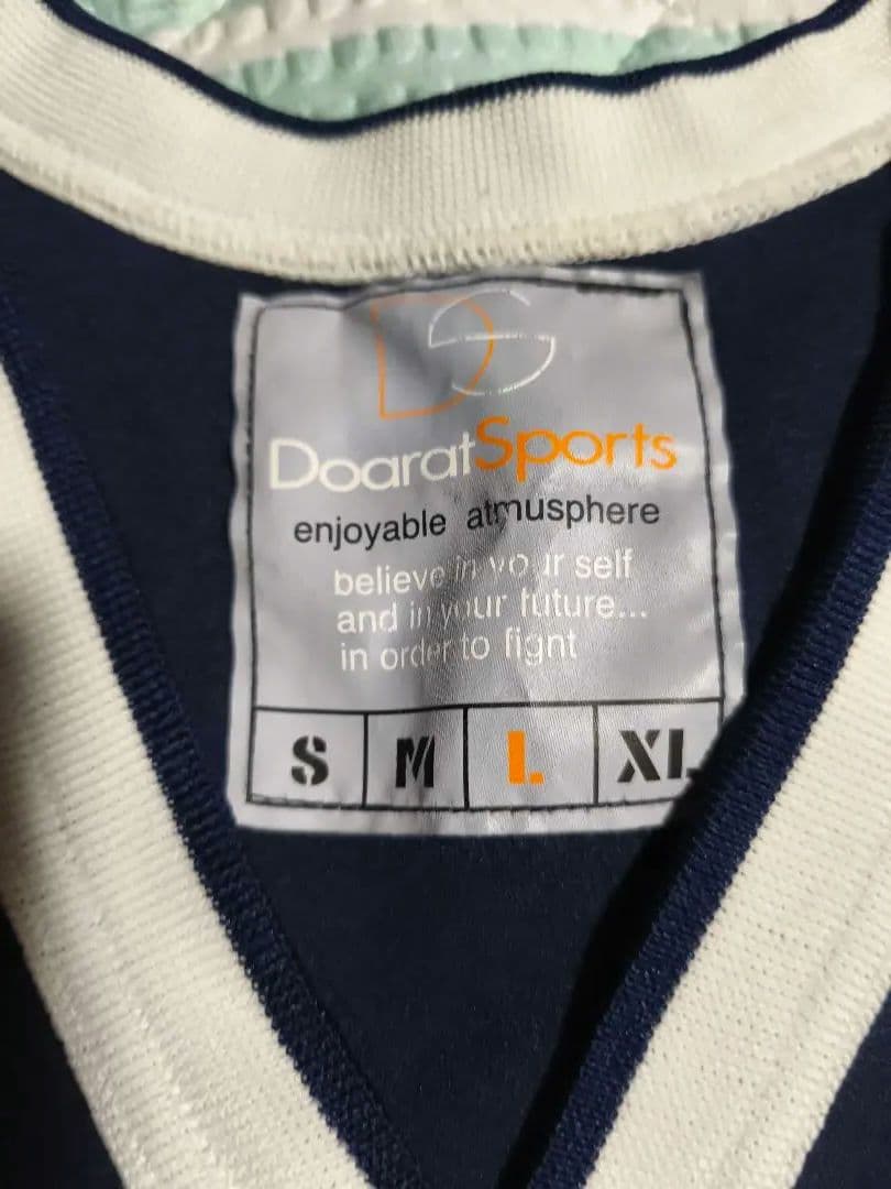 【Doarat】L バスケネイビーブルーのタンクトップ