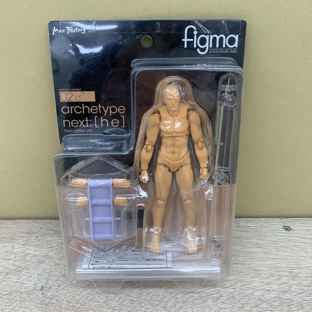 ［未開封］figma 02♂♀ archetype next:［he］［she］