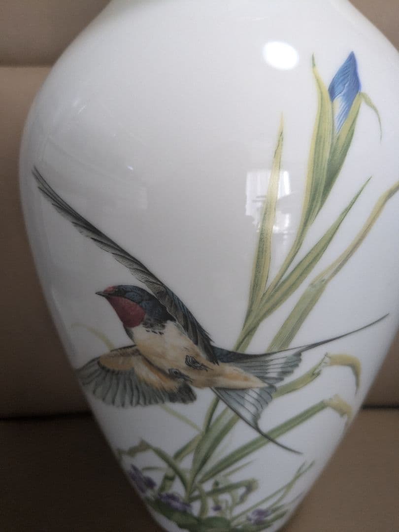 フランクリン ポーセリン The Meadowland Bird Vase