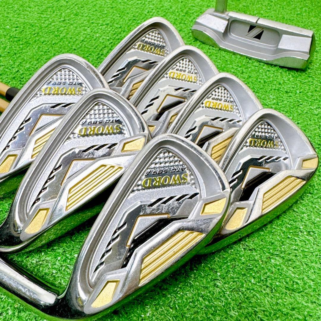 【高級ブランド】カタナゴルフ SWORD ATC589 メンズ 13本フルセット