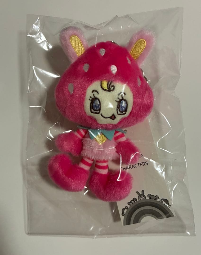 ナルミヤハッピーパーク ベリエちゃん おすわり・スイーツ ぬいぐるみチャーム