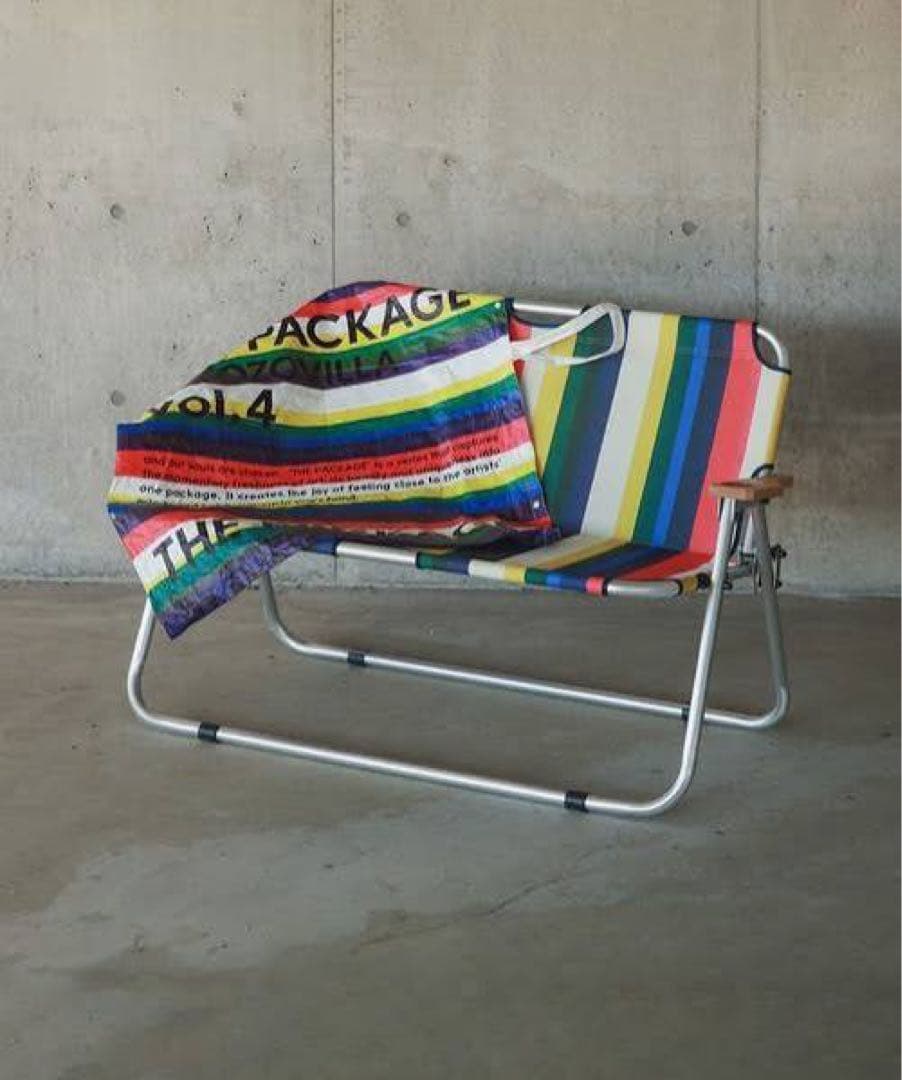Ballistics × 渡邉太地 Multi stripes アウトドアベンチ
