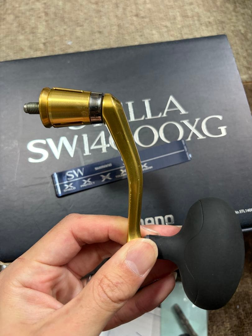 SHIMANO 13ステラSW 14000XG ゴメクサス　パワーハンドル付き