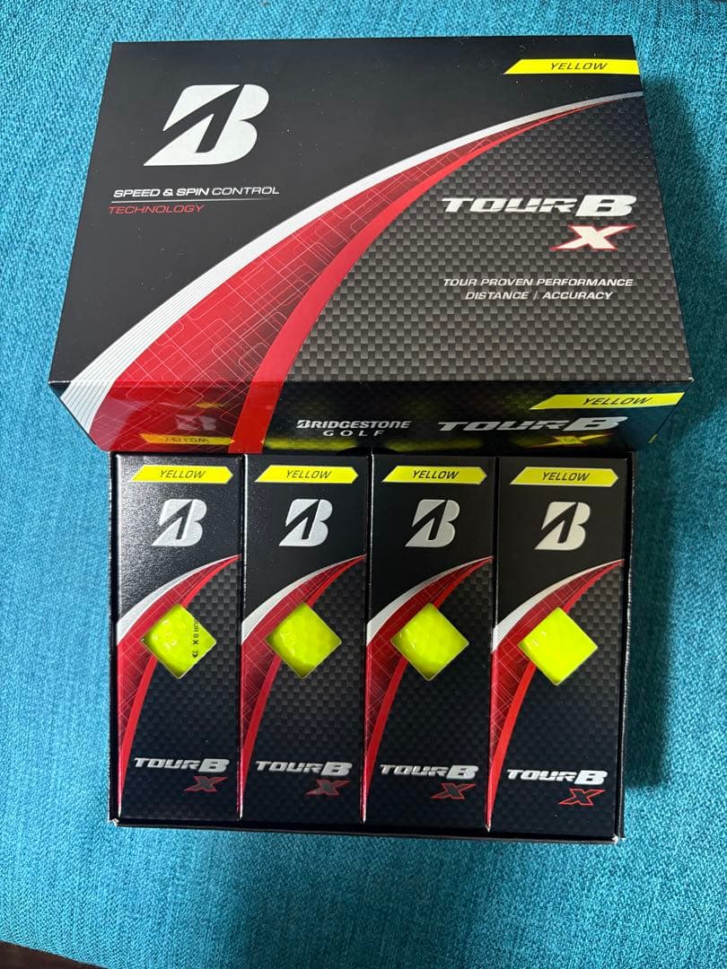 ブリヂストン　ツアーBX 1.5ダース　おまけスリクソンZツアーXV
