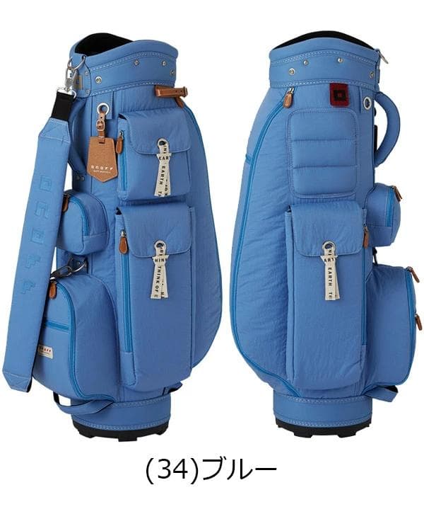 新品 ONOFF オノフ レディース キャディバッグ OB0722 ブルー