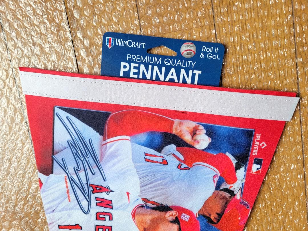 大谷翔平　ペナント　ＭＶＰ　新品タグ付き　未使用　※ＭＶＰ記念　貴重