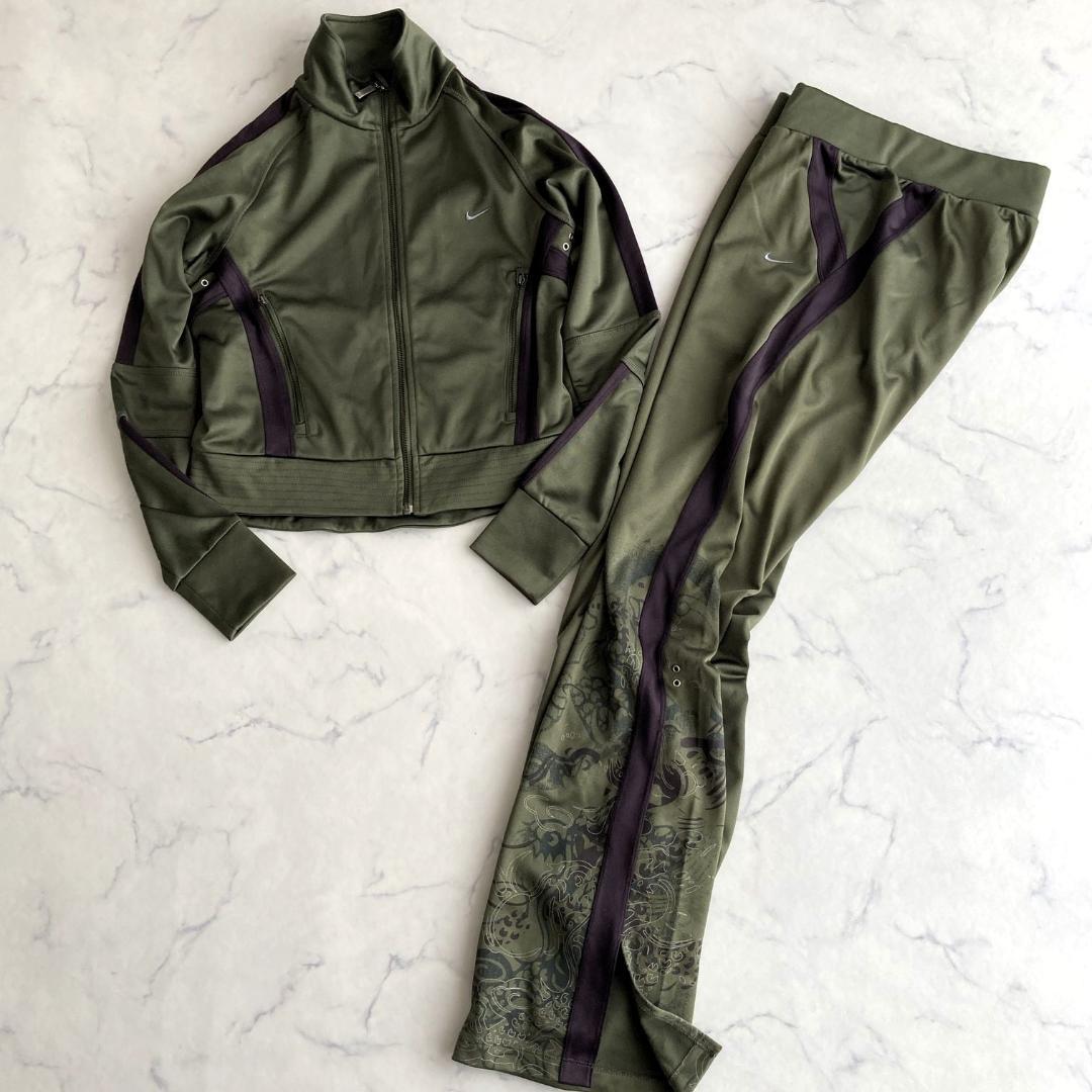 【美品】NIKE ナイキ セットアップ 丈短 トラックジャージセットアップ