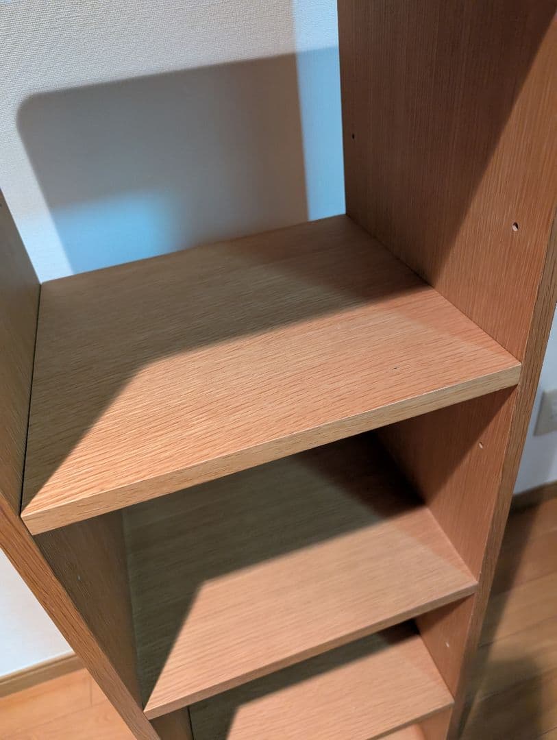 《送料込》日進木工ブリックブロック オープンシェルフ 飛騨家具 スタッキング木製