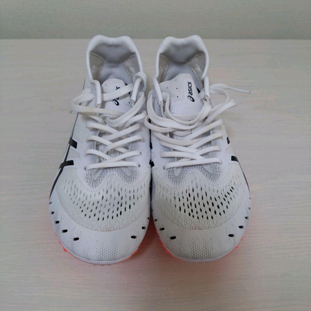 asics GUN LAP3 ホワイト/ブラック 23.0cm(5mmピン付き)