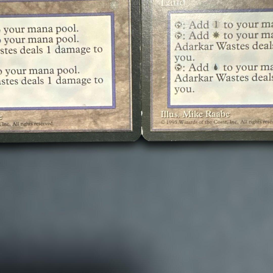 MTG アダーカー荒原 英語版２枚セット