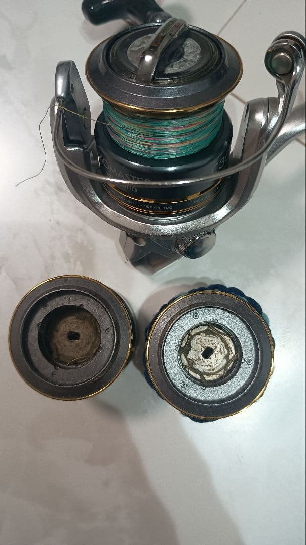 シマノ 08BIOMASTER C3000 替えスプール2個付き