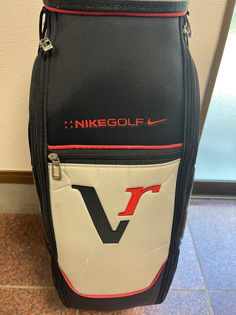 Nike golf キャディバッグ ブラック/レッド