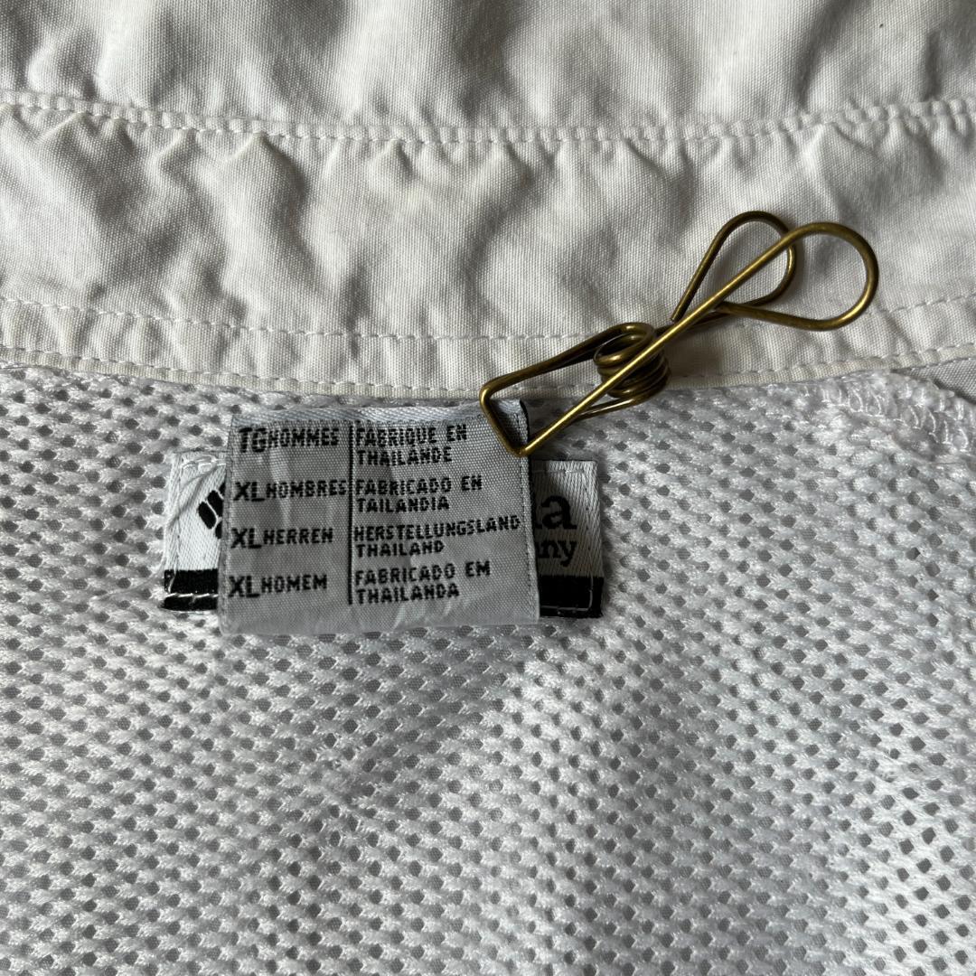 00s Columbia フィッシングシャツ 多ポケット XXL 白 A254