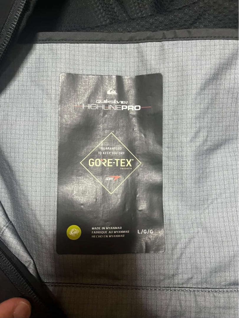 QUIKSILVER HIGHLINE PRO GORE-TEXビブ L