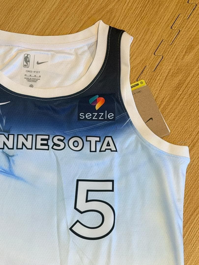 H*o様 【新品】アンソニー・エドワーズ ウルブズ ユニフォーム M NBA