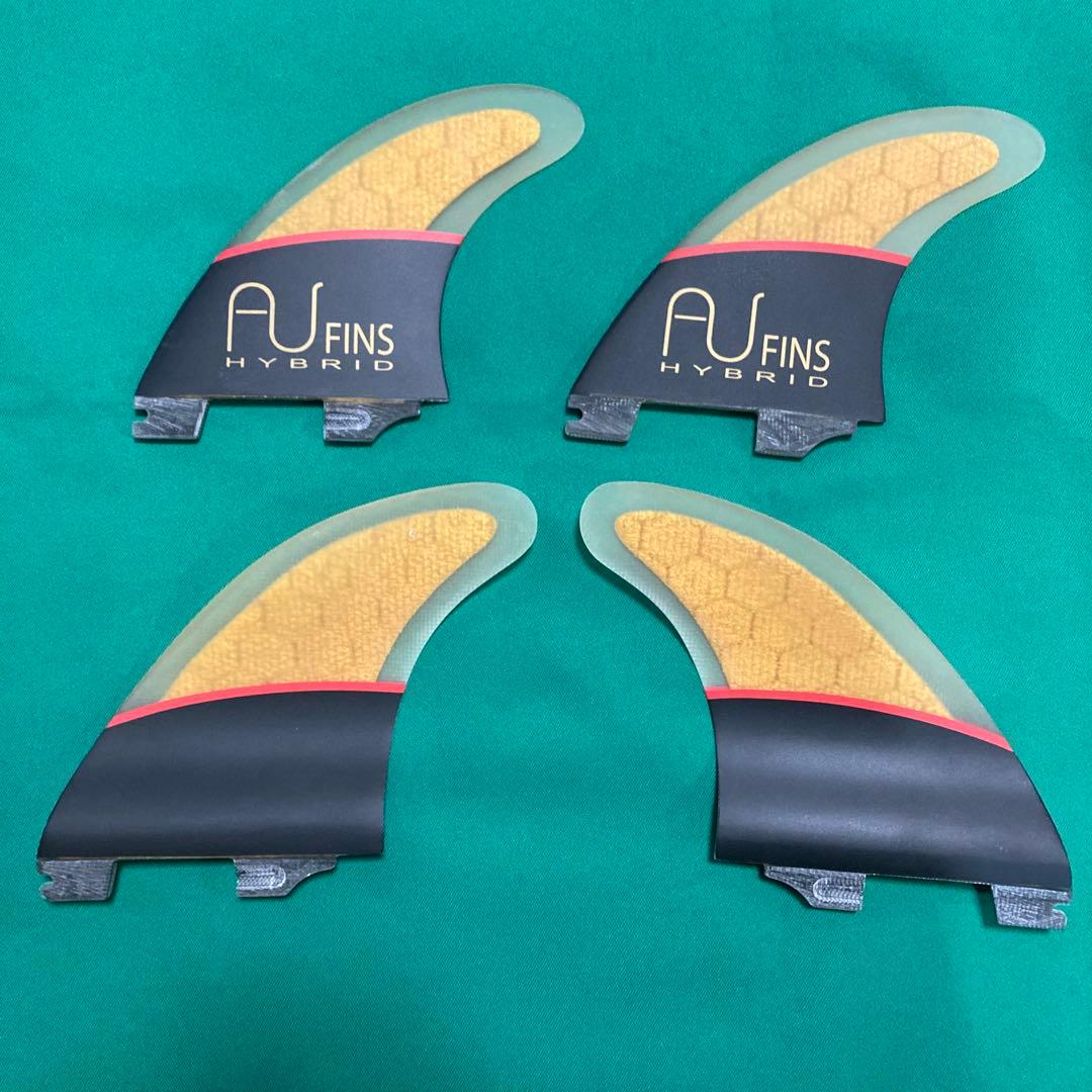 AU FINS HYBRID サーフボードフィン 4枚セット