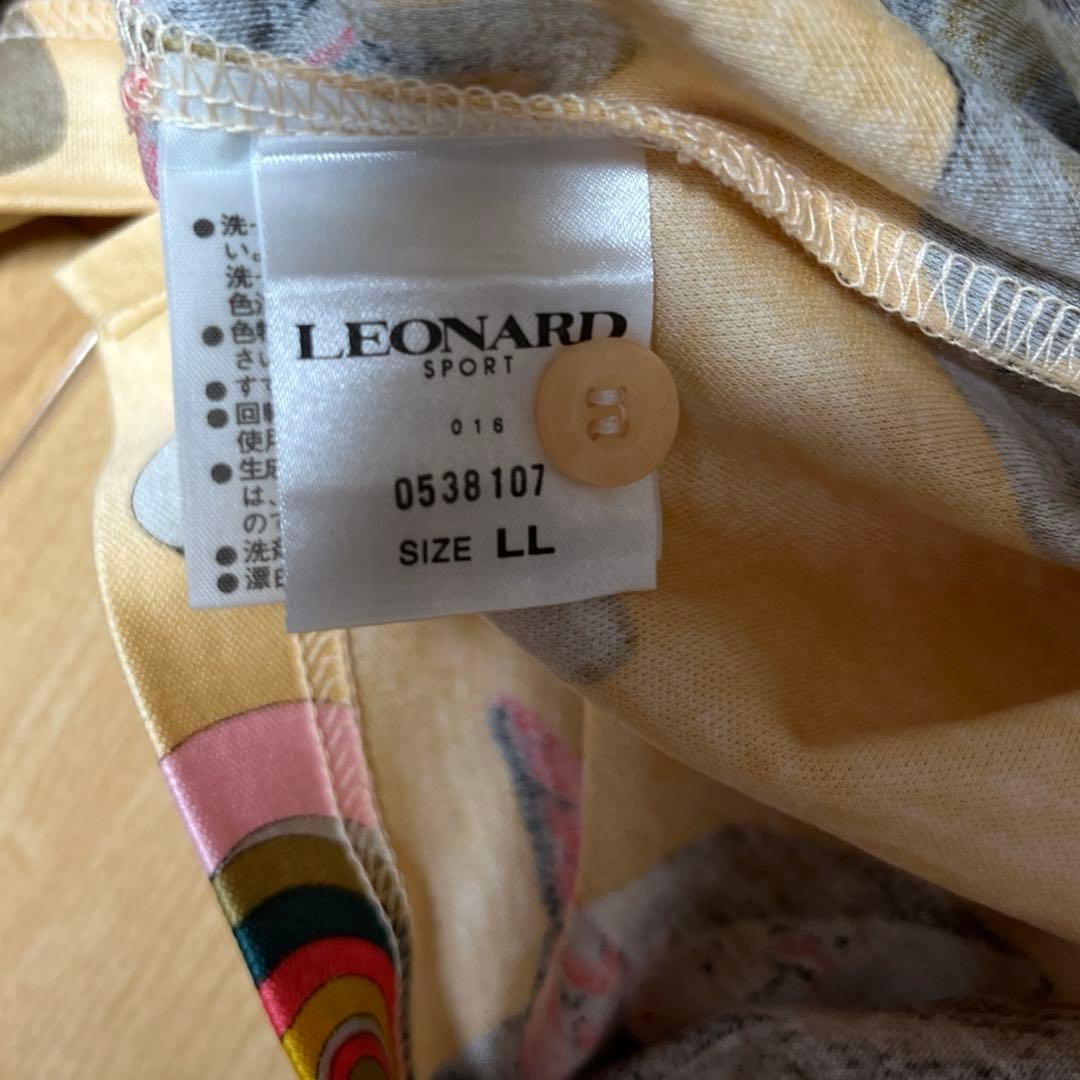LEONARD 襟付きシャツ　カットソー　トップス　美品