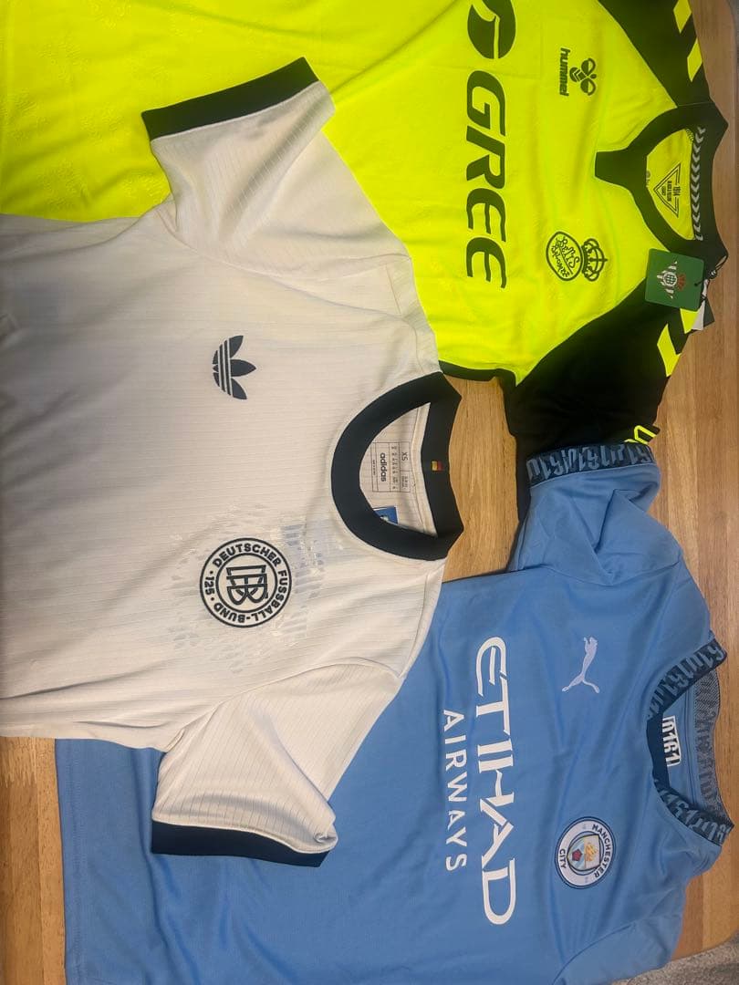 サッカーウェアセット（Manchester City、ドイツ代表、L.B.）