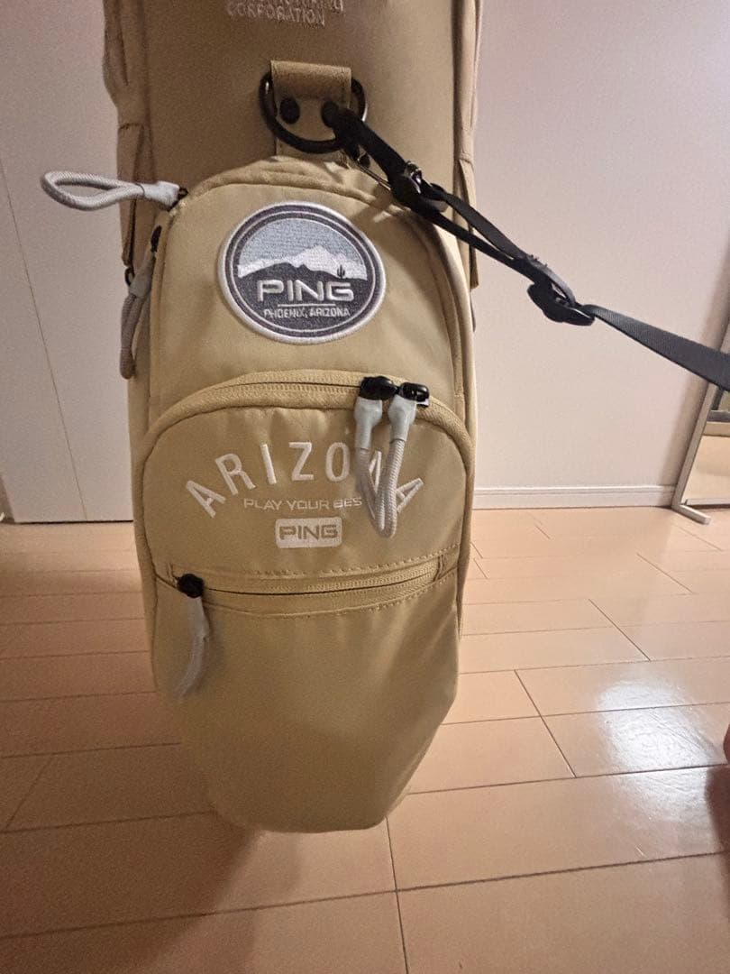 PING ARTIZON キャディバッグ ベージュ