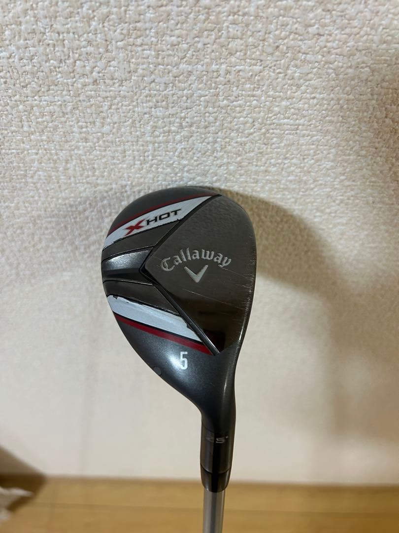 Callaway X HOT 5番ユーティリティ 25度　カバー有