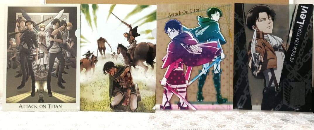 進撃の巨人　アニメグッズ まとめ　セット　リヴァイ　エルヴィン