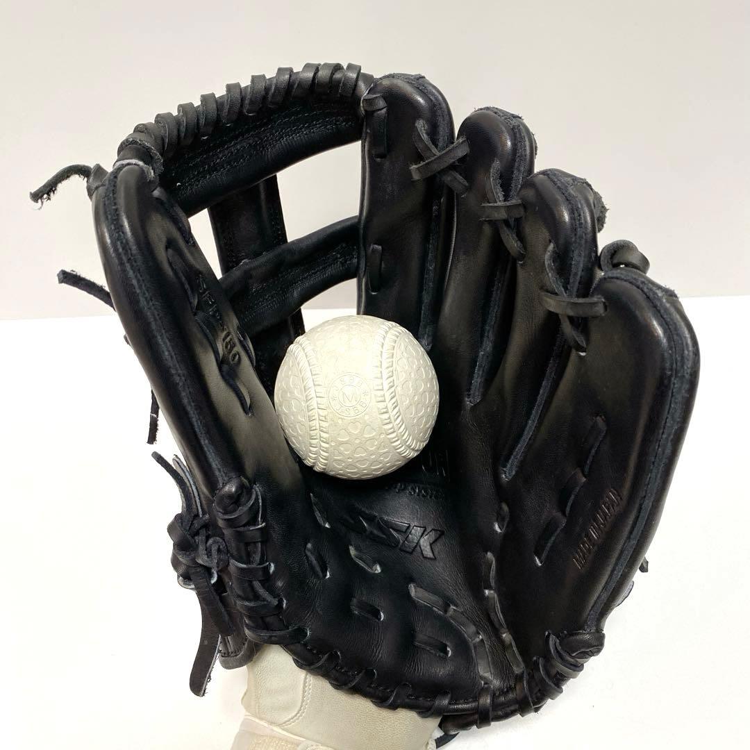 良品✨SSK GLOUSURE 一般軟式グローブ 野球 右投げ ブラック