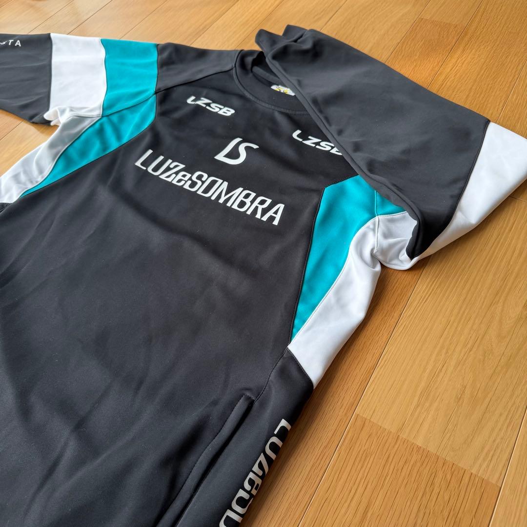 LUZeSOMBRA ルースイソンブラ　長袖ジャージ セットアップ　黒ターコイズ