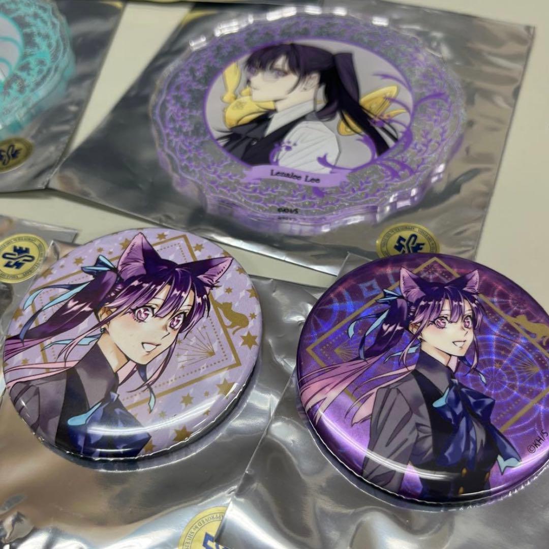 D.gray-man Dグレ アクリルコースター 缶バッジ アレン　リナリー