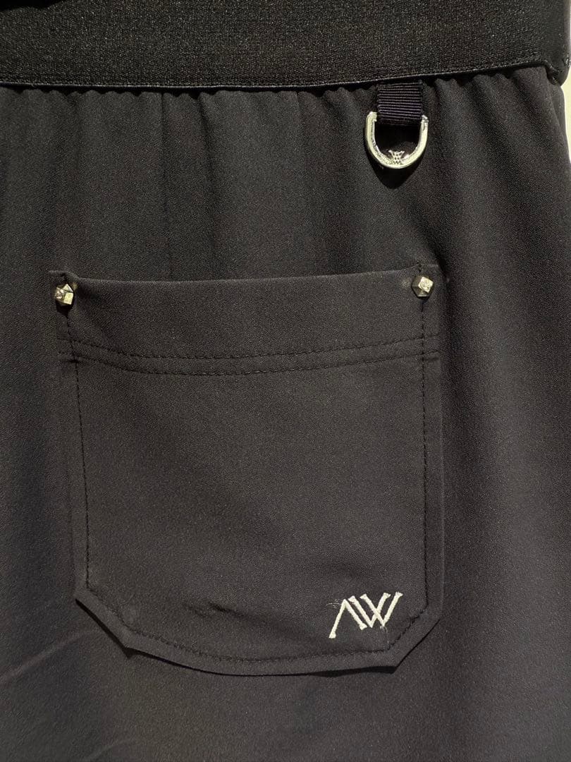 【ANEW GOLF】レディース タイトスカート スタッズ 黒 Sサイズ
