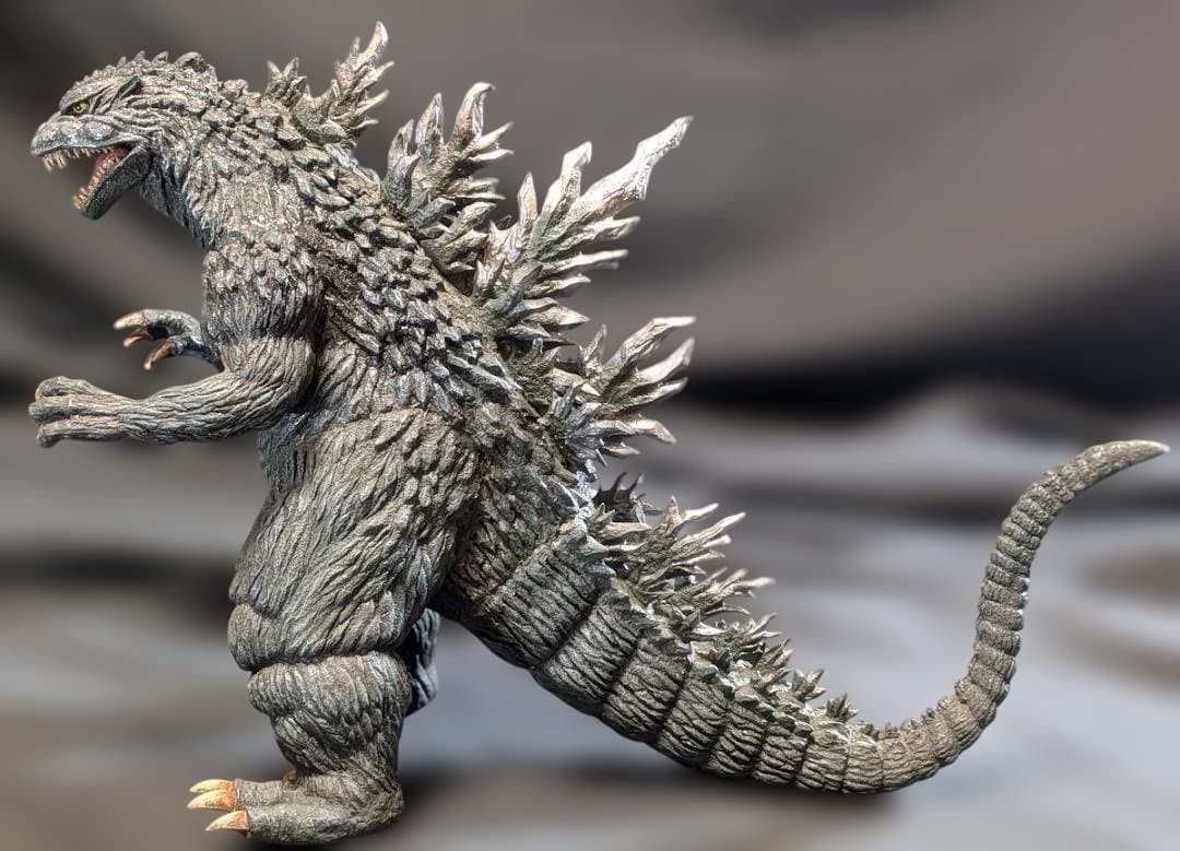 ゴジラミレニアム（ツクダホビー）ソフビフィギュア キット塗装済完成品
