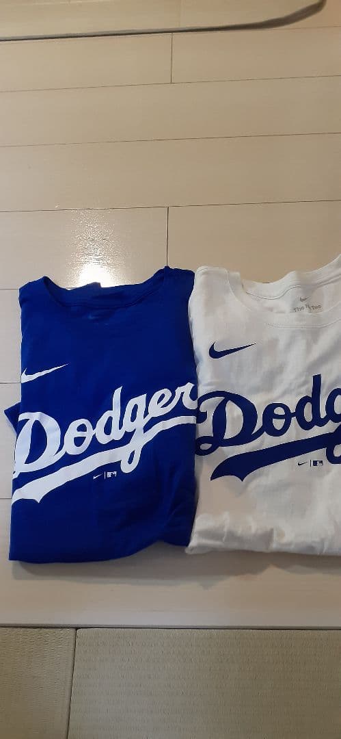 二枚セット)ドジャース NIKE 17大谷翔平 TシャツMLB公式ライセンス商品