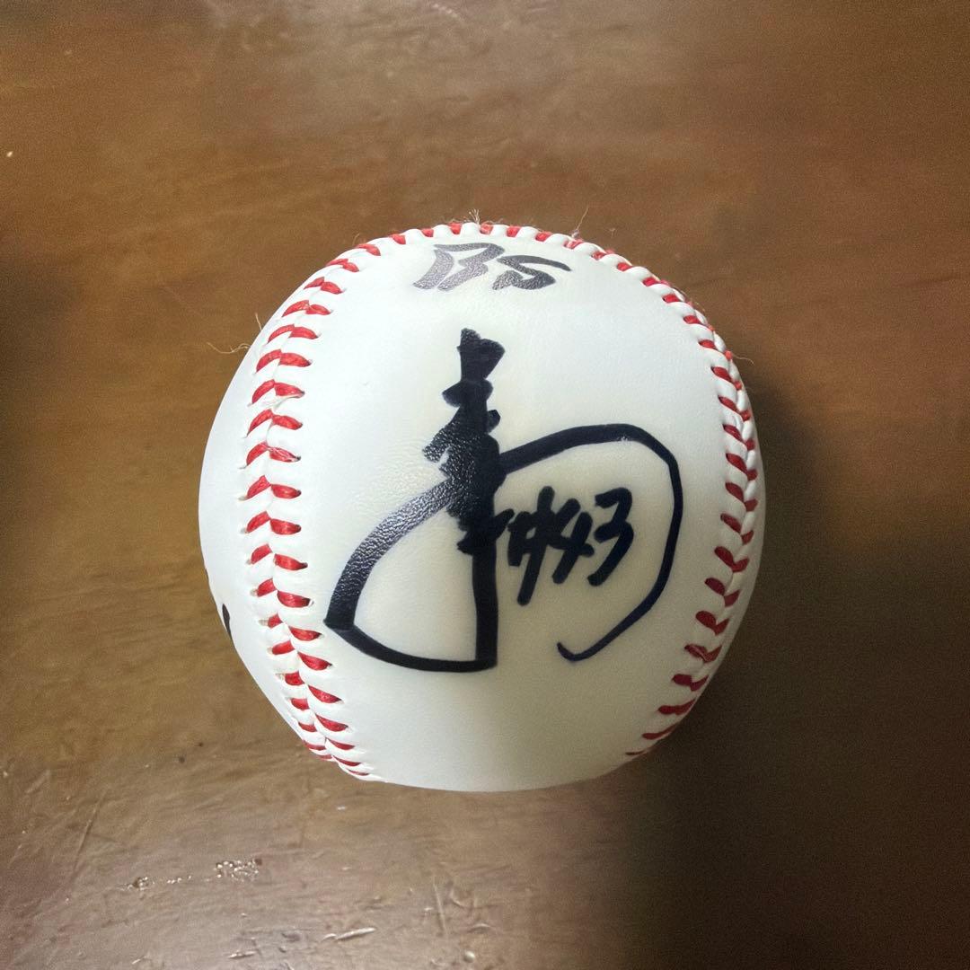 オリックス・バファローズ 宮城大弥など選手たちの直筆サイン入りボール