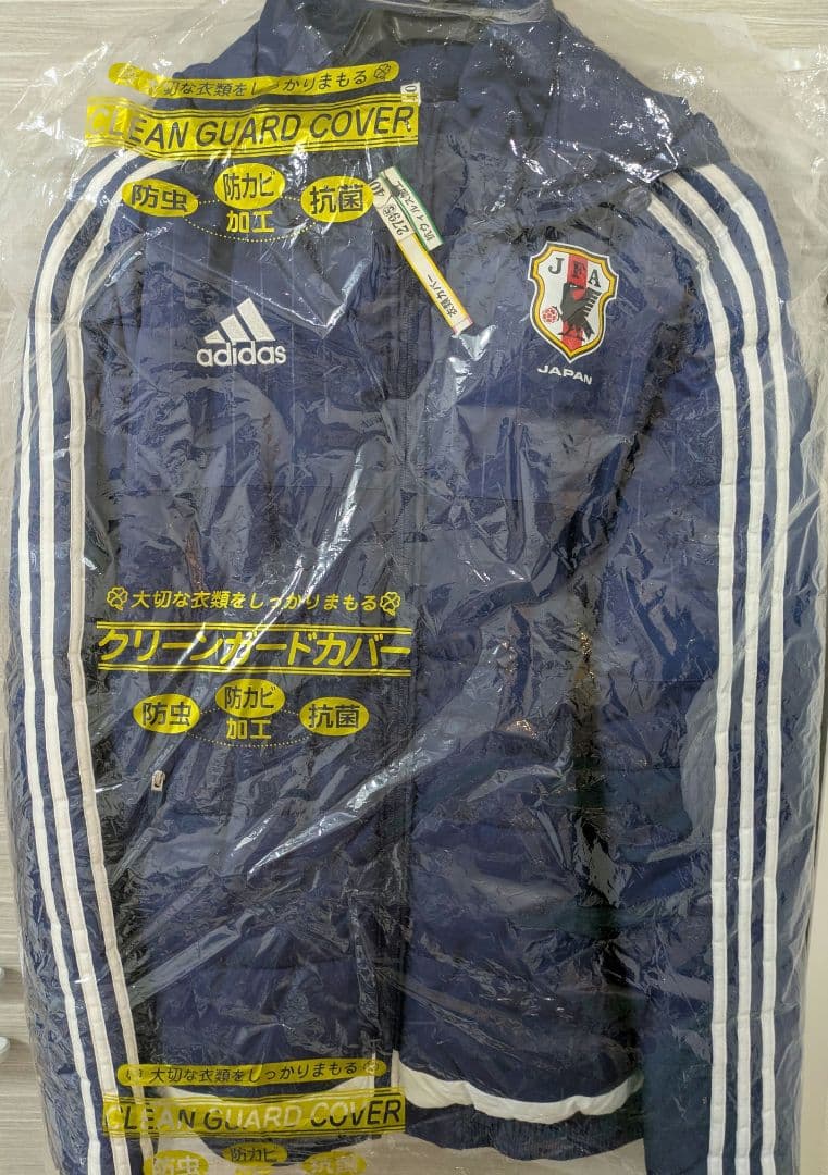 ★本日限定★日本代表 JFA ダウンジャケット L ネイビー クリーニング済