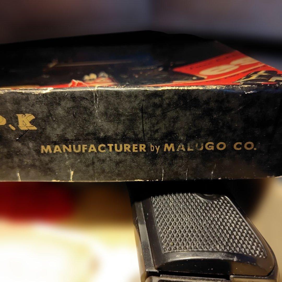Walther PPK モデルガン ブラック マルシン製　マルゴー箱付き