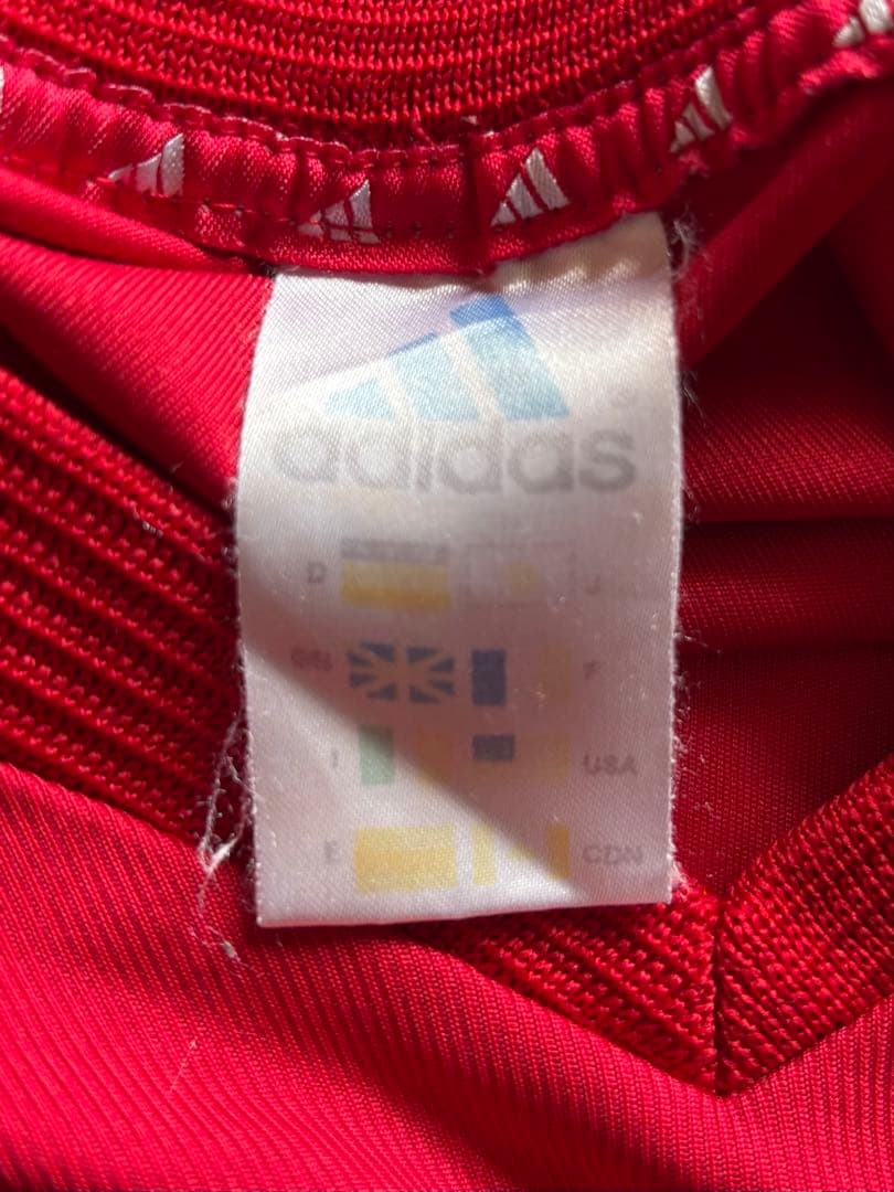 adidas アディダス トルコ代表 ユニフォーム 2002年 日韓W杯　英国製