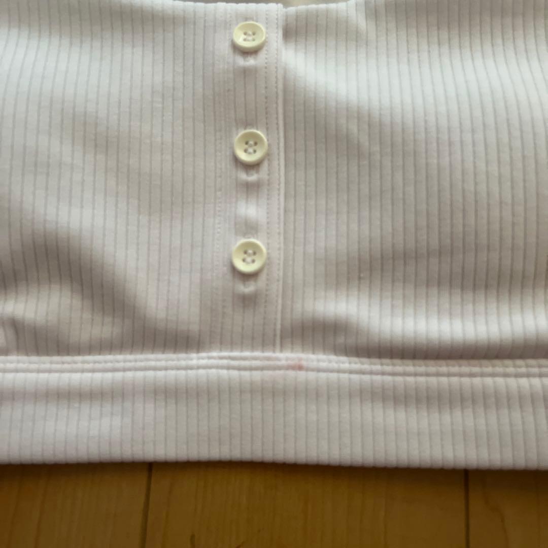 alo 正規 Blissful Henley Bra Top White