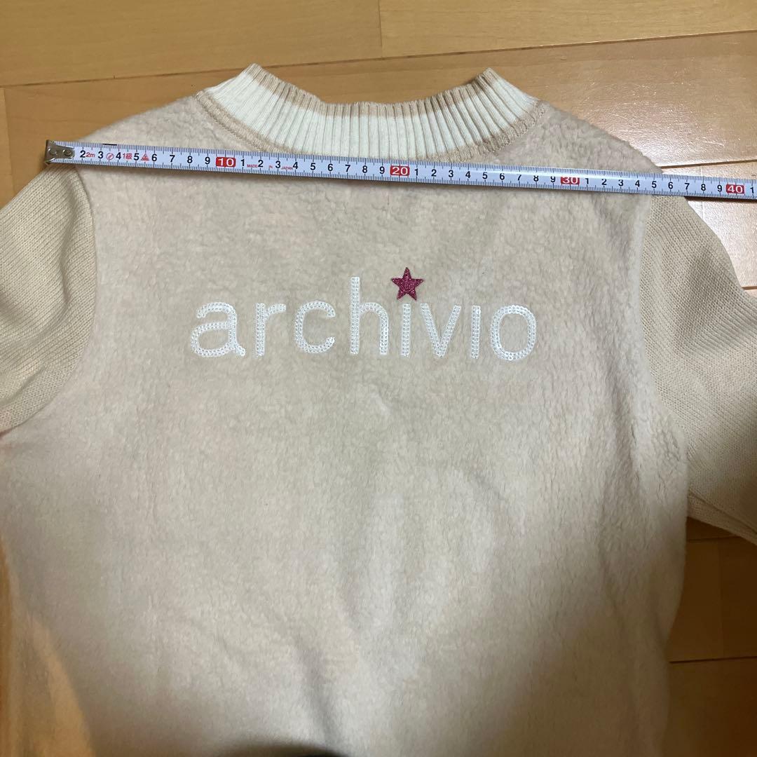 archivio Vネックセーター アイボリー
