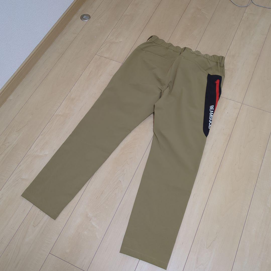 リュちん　★美品★　BEAMS GOLF　サイドロゴストレッチパンツ　　L