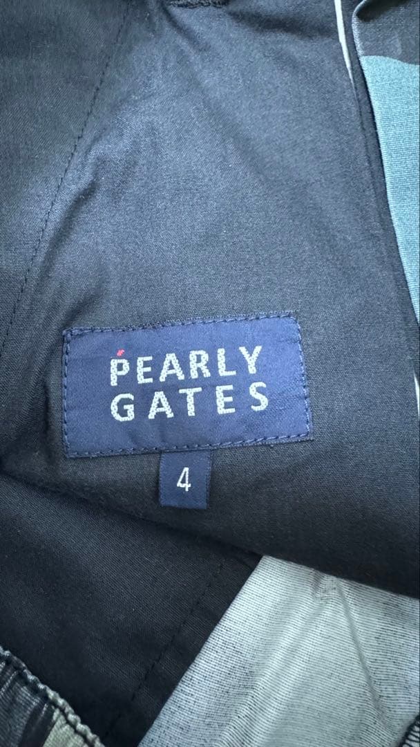 PEARLY GATES 綿パンツ 4カモフラ 迷彩 アーミー コットン素材