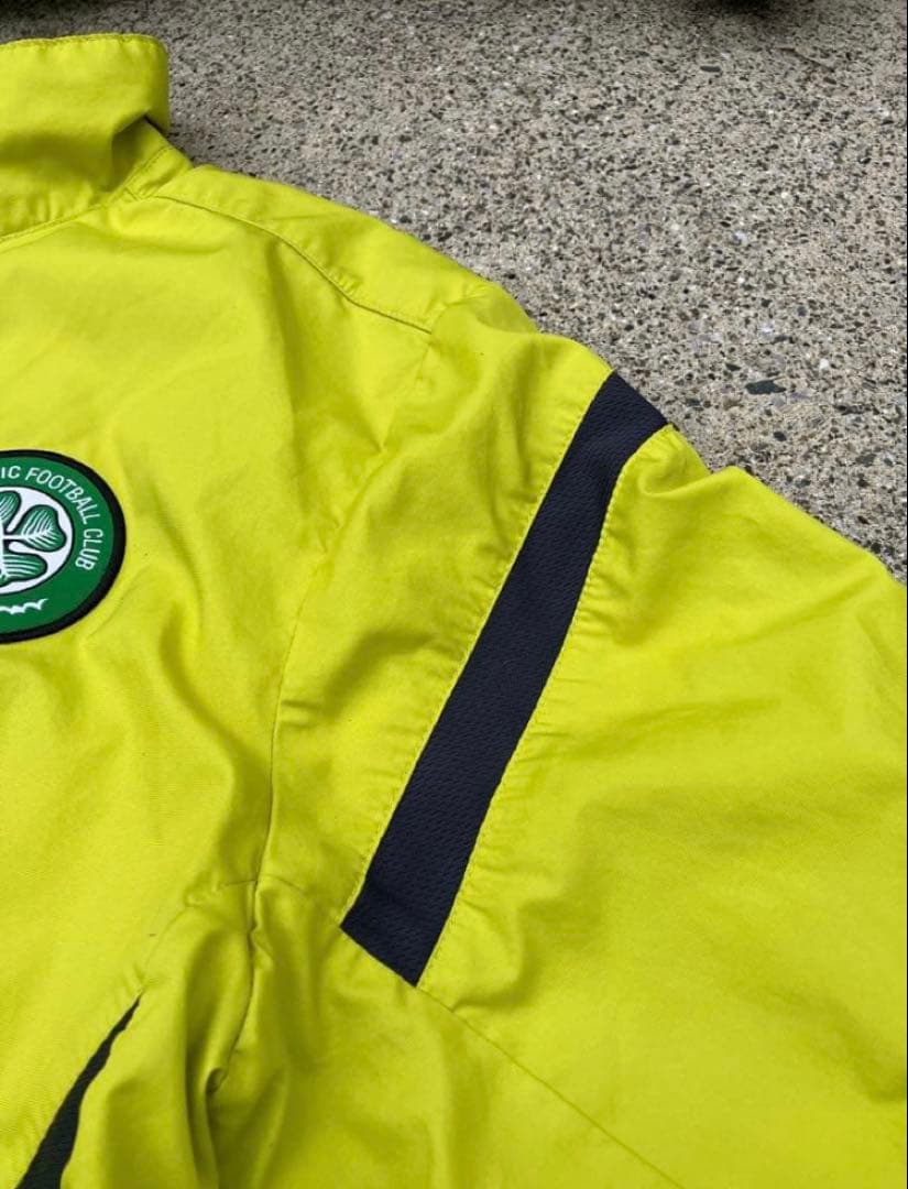 ナイキ セルティック ナイロンジャケット　古着　ビンテージ　サッカーピステ