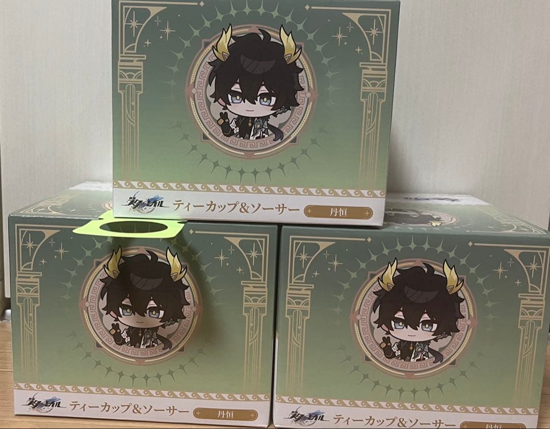 丹恒 ティーカップ&ソーサー 崩壊：スターレイル GiGO 3個セット