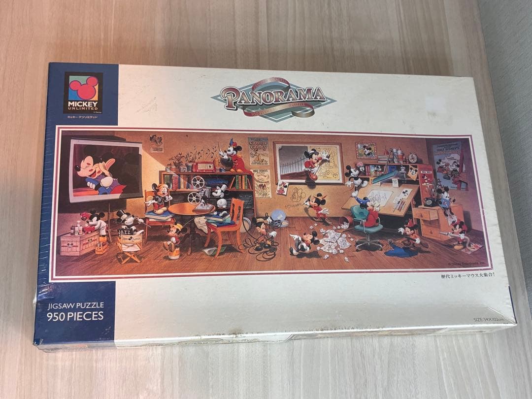 ディズニー　歴代ミッキーマウス大集合！　ジグソーパズル　950ピース