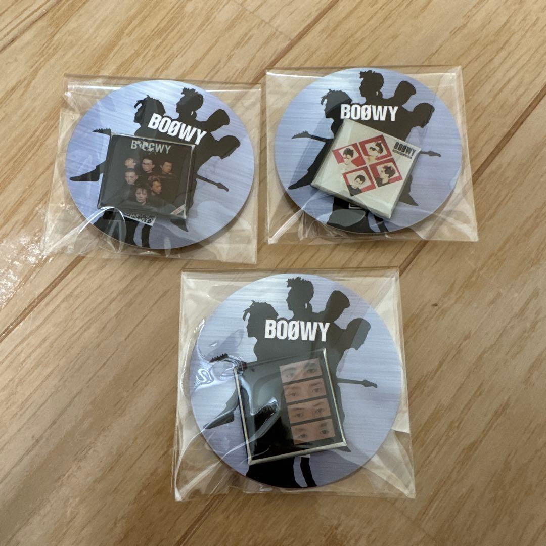 BOØWY ピンズ カプセル ガチャ全10種コンプリート BOOWY