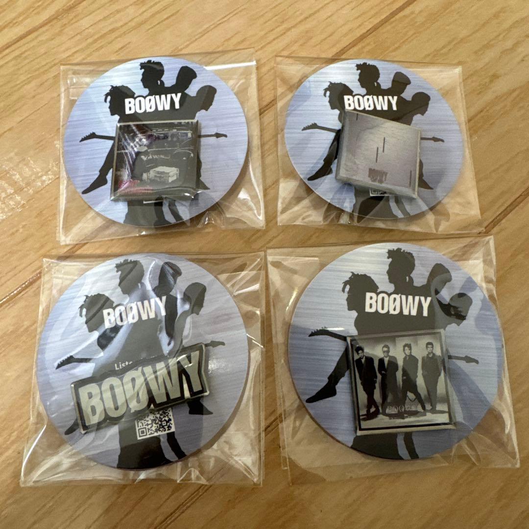 BOØWY ピンズ カプセル ガチャ全10種コンプリート BOOWY