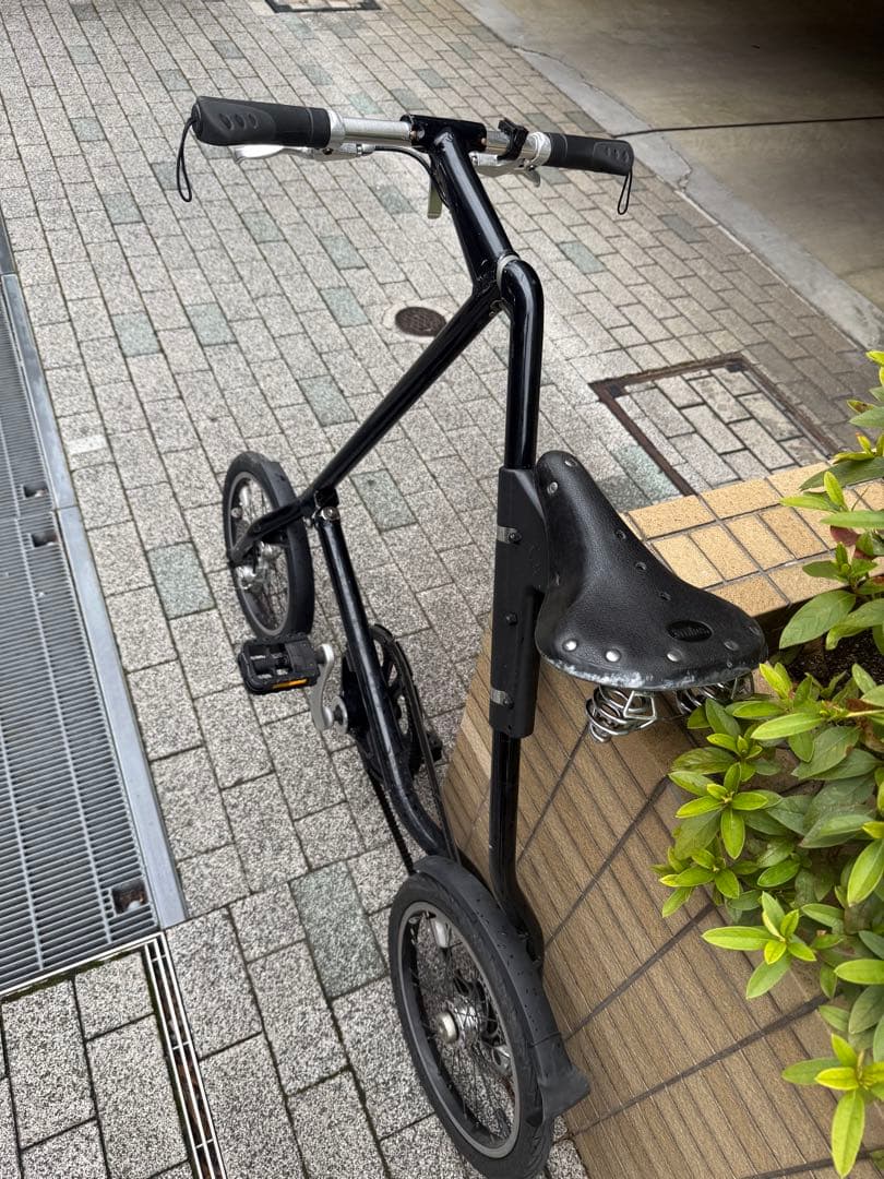 ストライダ　STRAIDA折りたたみ自転車 黒