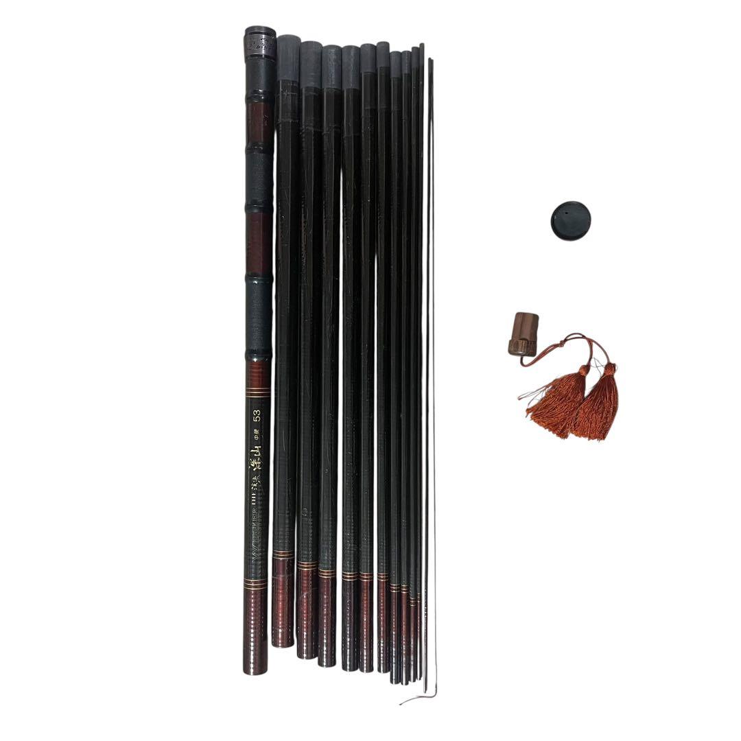 Daiwa WHISKER 渓流竿 深山 中硬 53 良品