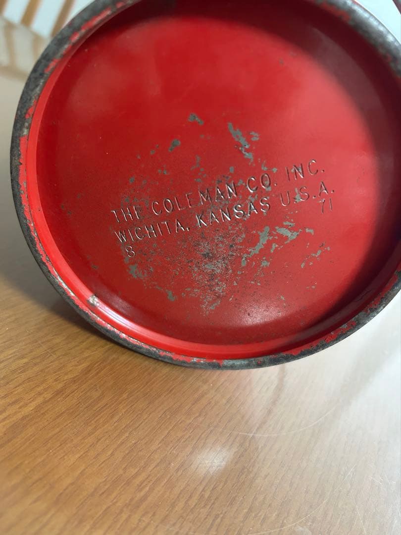 【中古品】コールマン ランタン 200A ホワイトボーダー 1971年8月