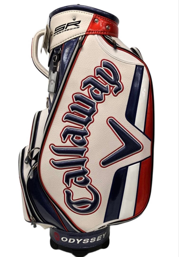 未使用！　有名ゴルファー多数サイン入り！Callaway ツアーキャディーバッグ